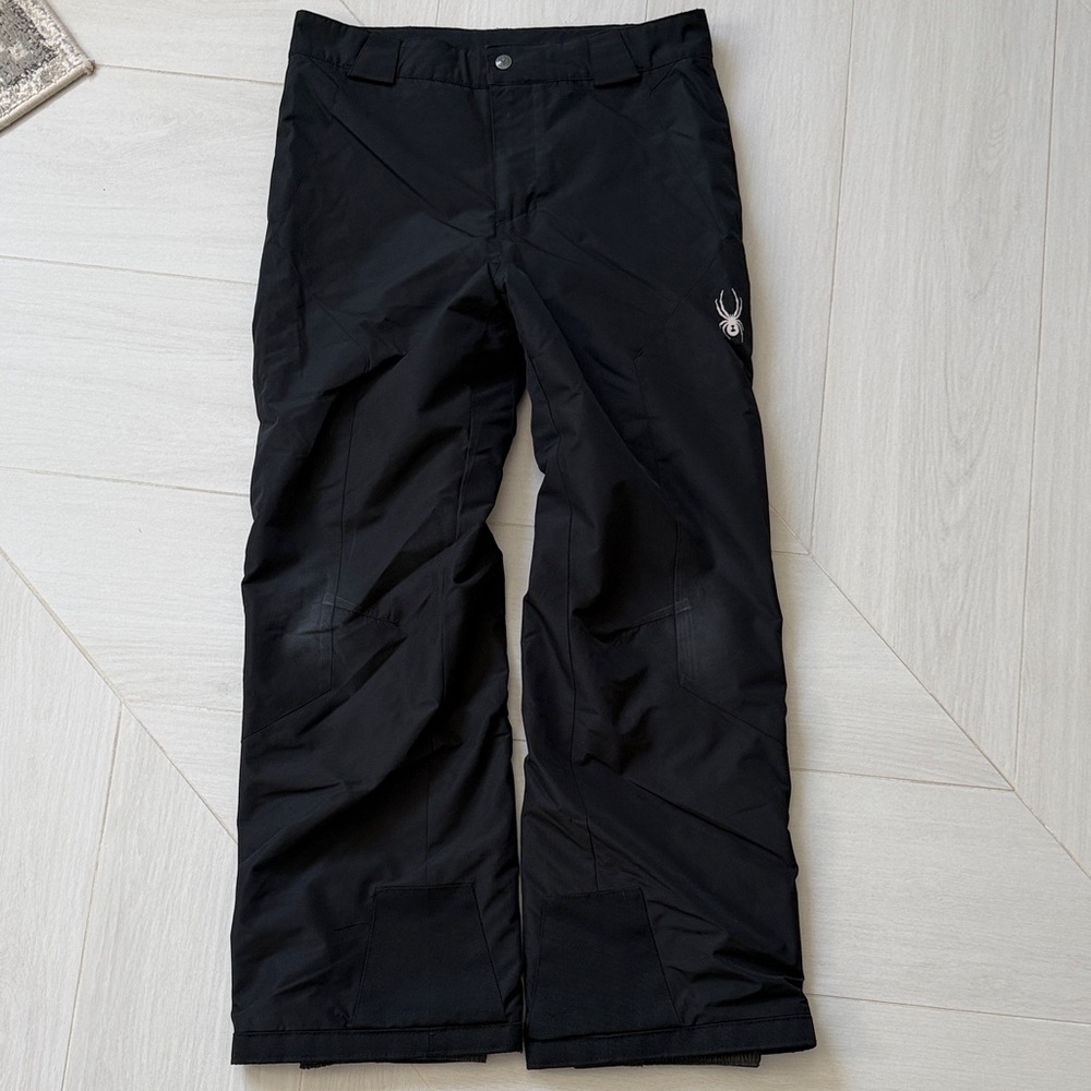 Spyder Juniors Dark Snow Pants with Logo